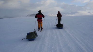Deux Bruxellois en route pour le cercle polaire arctique pour sensibiliser au réchauffement climatique