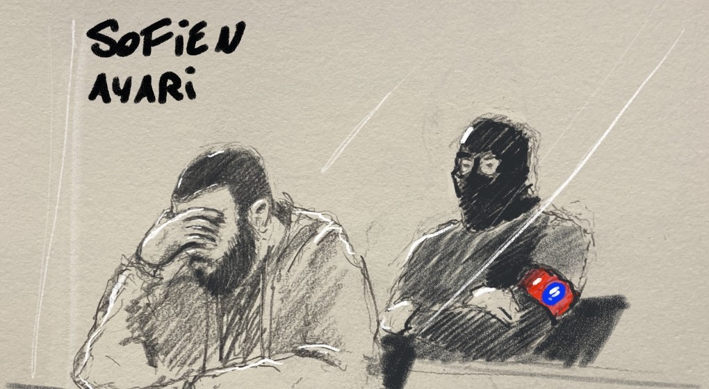 Sofien Ayari - Procès Attentats 22 mars 2016 - Belga Jonathan De Cesare