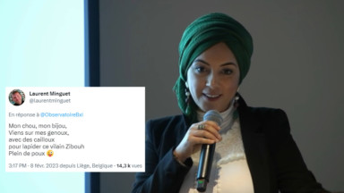 Sur Twitter, Laurent Minguet évoque une lapidation de Fatima Zibouh : l’académicien parle d'”humour”