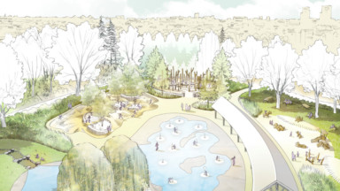 Schaerbeek dévoile son futur Parc de la Jeunesse : un pumptrack, un accrobranche et une plaine de jeux dans les plans