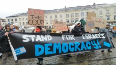 Un rassemblement à Bruxelles pour dénoncer “la chute de la démocratie israélienne”