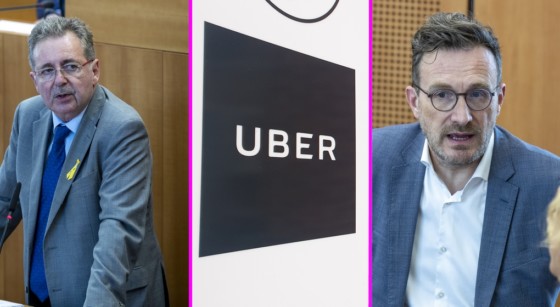 Commission Uber Files - Pascal Smet et Rudi Vervoort - BX1