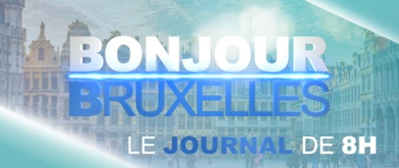 Bonjour Bruxelles - Logo Journal 8h