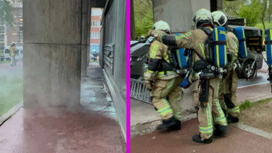 Laeken : un immeuble de la Cité Modèle évacué à cause d’un feu de cave, une personne intoxiquée