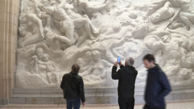 “Les passions humaines”, le bas-relief de Jef Lambeaux, s’ouvre au public au Cinquantenaire