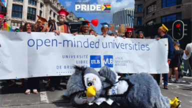 L’ULB et la VUB marcheront main dans la main à l’occasion de la Belgian & European Pride 2023