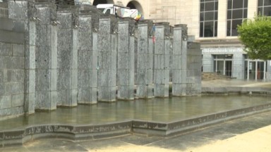 Mont des Arts : la fontaine monumentale hors service jusqu’à la fin 2023