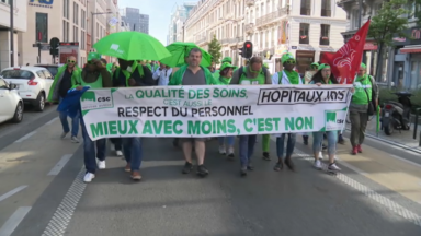 Grève des hôpitaux Iris à Bruxelles ce mardi
