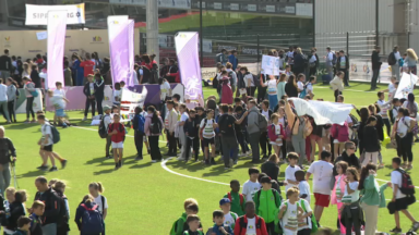 Urban Youth Games : 1 500 enfants rassemblés à Bruxelles pour faire du sport en toute inclusivité