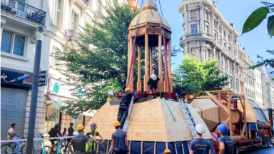 Le Passage du Nord de la place De Brouckère va retrouver ses deux dômes historiques