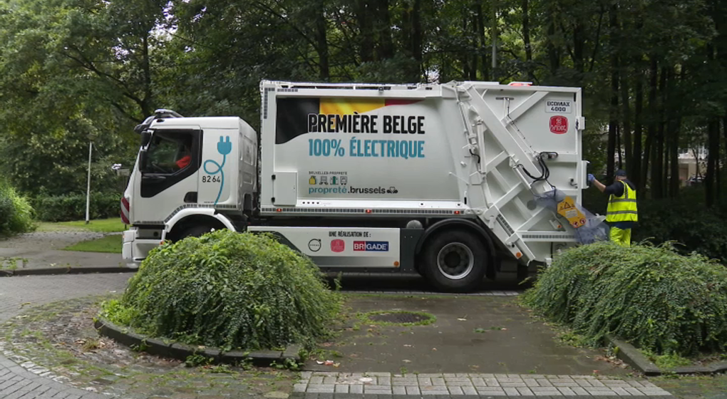 Un camion poubelle 100% électrique en test dans les rues de Bruxelles - BX1