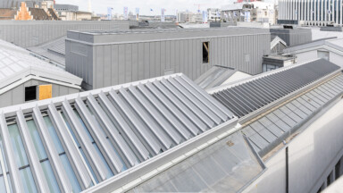 Les toitures et les salles d’exposition de Bozar à nouveau opérationnelles