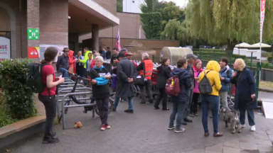 Une “action de soutien aux grévistes” aux Delhaize de Boondael et Hankar: “On appelle les clients à être solidaires”