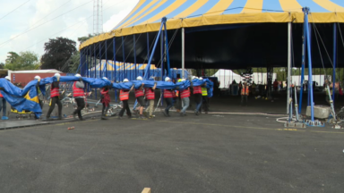 Le Cirque du Soleil prend ses quartiers sur le plateau du Heysel