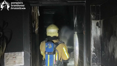 Saint-Gilles : incendie dans une maison de cinq étages