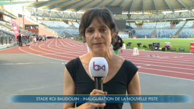 La nouvelle piste d’athlétisme inaugurée au Stade Roi Baudouin
