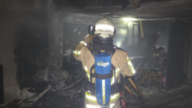 Incendie dans un immeuble à Uccle