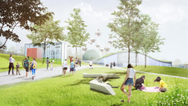 Projet Neo au Heysel : le début du chantier du “Parc des Sports” annoncé pour le printemps 2024