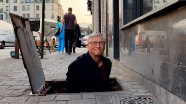La visite surprenante de Bill Gates dans les égouts de Bruxelles