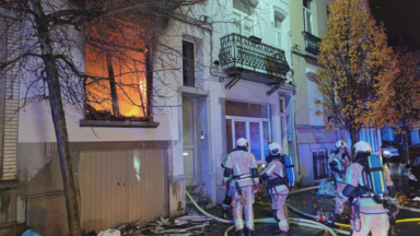 Ixelles : une maison inhabitable rue Félix Bovie à la suite d’un incendie