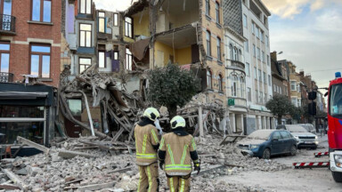 Laeken : une maison en travaux s’est effondrée sur l’avenue Houba de Strooper, trois autres maisons inhabitables