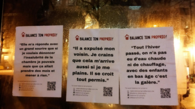 #BalanceTonProprio : la campagne qui dénonce les conditions de logement à Bruxelles