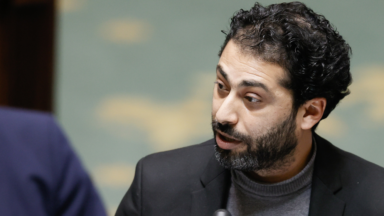 Nabil Boukili tête de liste PTB pour le parlement fédéral à Bruxelles
