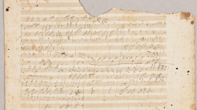 Un manuscrit de Beethoven perdu depuis 1937 vendu aux enchères à Bruxelles