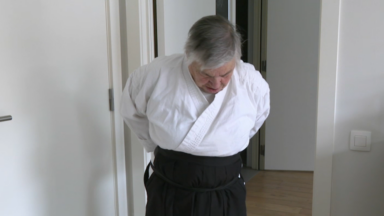 À Auderghem, une nonagénaire, championne d’Aikido continue de donner des cours