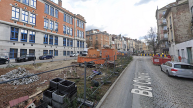 Ville de Bruxelles : fin des travaux au boulevard Clovis prévue pour le 30 avril