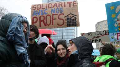 Manifestation des enseignants le 23 avril à Bruxelles, la FEF soutient les syndicats