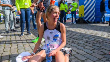 20 km de Bruxelles : Sophie Hardy est la première femme à passer la ligne d’arrivée