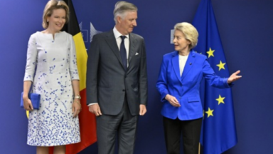 Le couple royal reçu au Berlaymont par la Commission européenne