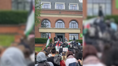 Un bâtiment de l’ULB “occupé” en soutien à la Palestine