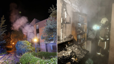La surchauffe d’une batterie de vélo provoque un incendie d’appartement à Uccle