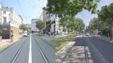 Le projet de réaménagement de l’avenue du Parc et de la Barrière de Saint-Gilles obtient son permis d’urbanisme