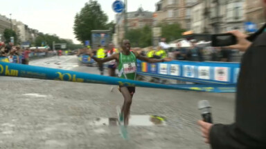 Le Kenyan Alex Kibet est le vainqueur des 20km de Bruxelles
