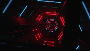 Avec “Look Up”, l’ascenseur de l’Atomium se transforme en spectacle son et lumière