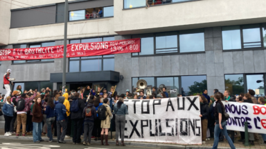 Nouvelle expulsion annulée pour le bâtiment occupé à Ixelles