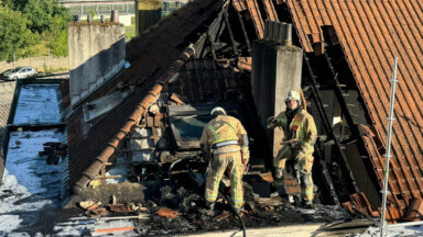 Incendie dans un immeuble à Molenbeek : quatre appartements sont inhabitables