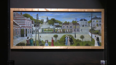 Les oeuvres de 13 artistes exposées à Train World dont un tableau exceptionnel de Paul Delvaux