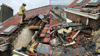 Woluwe-Saint-Pierre : important incendie de toiture et de grenier sur l’avenue de Tervuren