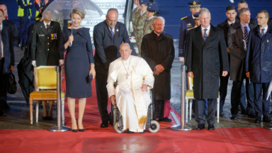 “Ça n’arrive pas tous les jours d’accueillir le pape”