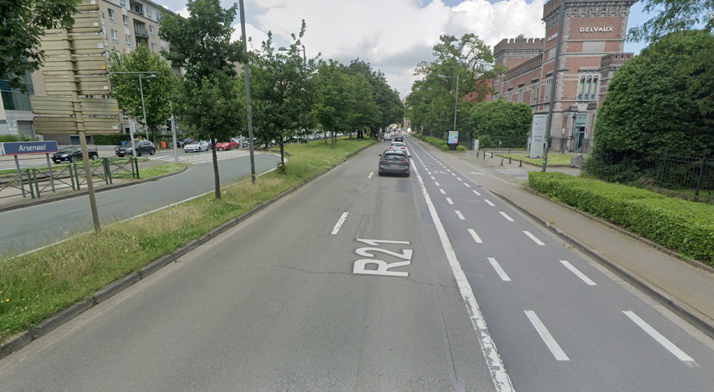 boulevard Louis Schmidt - Photo : Google Sreet View