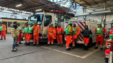 Molenbeek : le personnel de la propreté publique en grève