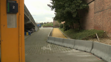 Nouveau passage cyclo-piéton entre le quartier Tivoli et le parc Tour&Taxis