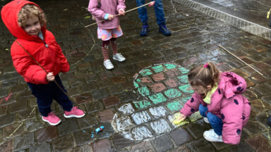 Les parents veulent visibiliser les enfants dans l’espace public