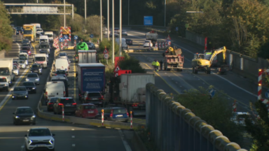 Le ring en travaux à hauteur d’Anderlecht jusqu’en décembre