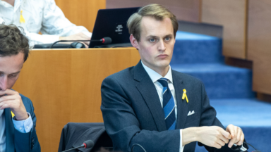 Gilles Verstraeten (N-VA) a prêté serment au Parlement bruxellois, en remplacement de Cieltje Van Achter