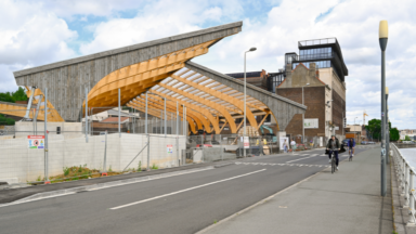 Inauguration du nouveau Recypark Demets à Anderlecht